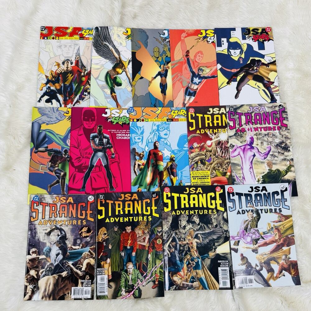 Justice Society of America Strange Adventures 1-6 & All Stars 1-8 Lot JSA